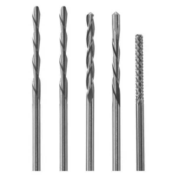 Multipurpose Cutting Bits, 1/8" dia., 3" L, ROTOZIP, Mfr# RZ-BITSET1