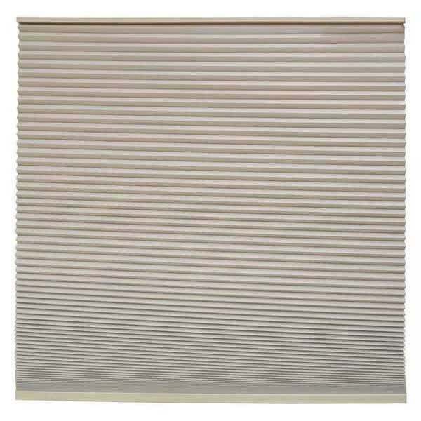 Cellular Shade, Polyester, 48"L, 60"W, Ivory