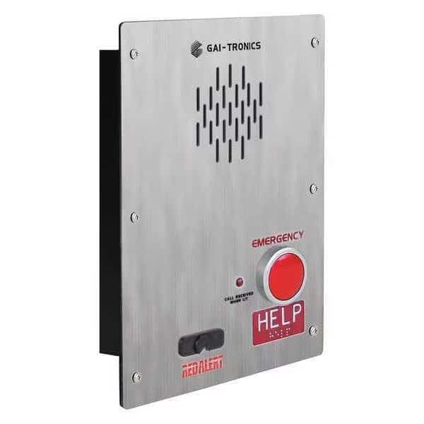 Emergency Telephone, Analog, Silver