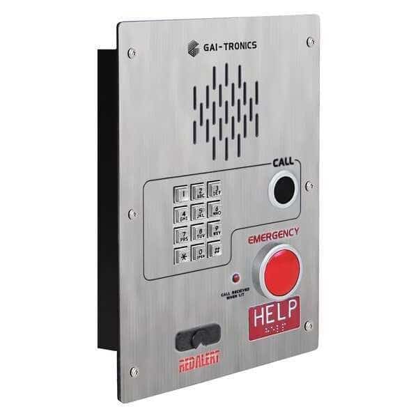 Emergency Telephone, Analog, Silver