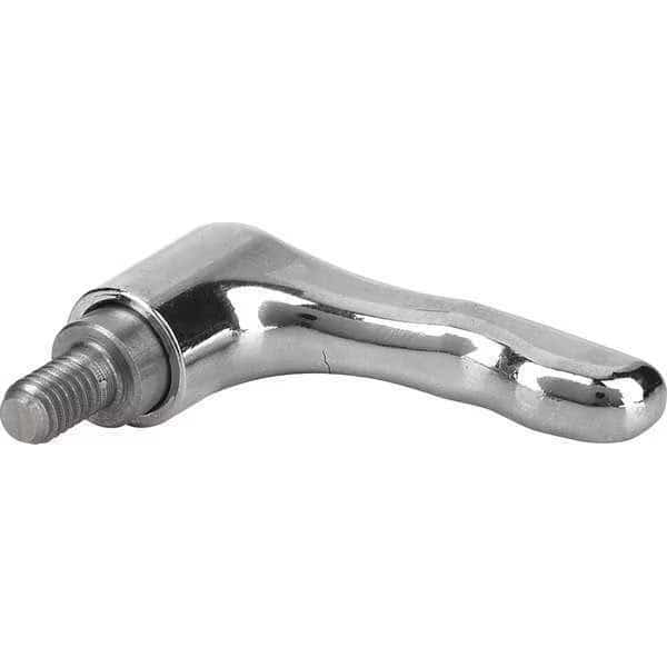 Adjustable Handle, Size: 1 M06X50, Zinc High-Gloss Chromed, Comp: Stainless Steel