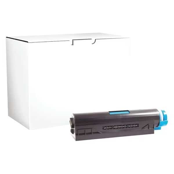 Toner Cartridge, Black, Remanufactured, Clover, Mfr#: CIG-44574701