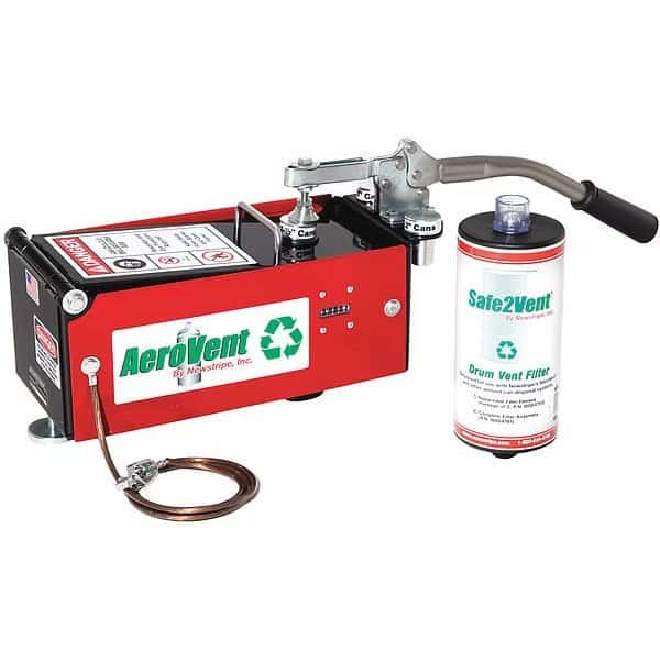 Aerosol Can Disposal with Counter