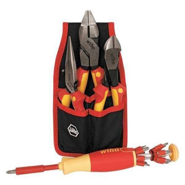 Insulated Tool Set,16 Pieces,1000VAC Max, Mfr#: 32990, WIHA TOOLS