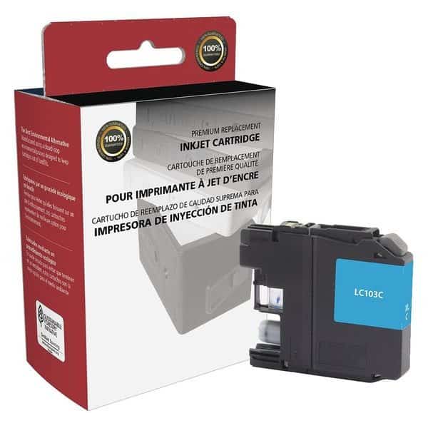 Ink Cartridge, Cyan, Remanufactured