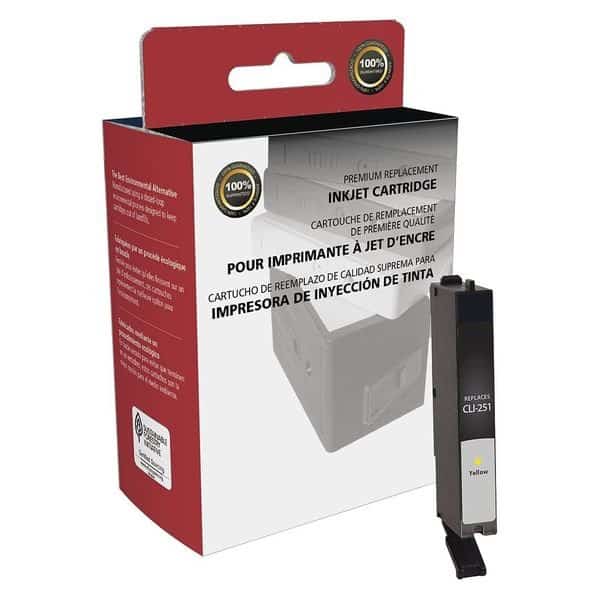 Ink Cartridge, Yellow, Remanufactured