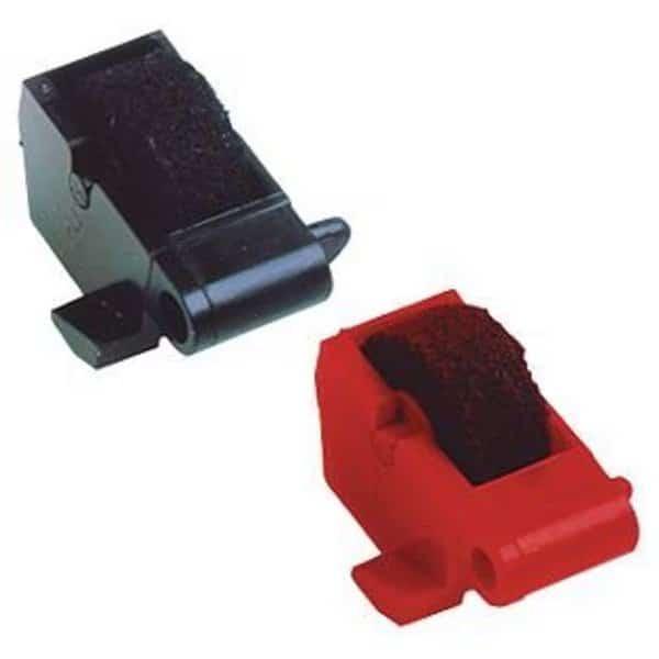 Ribbon Cartridge, Red/Black, PK 2