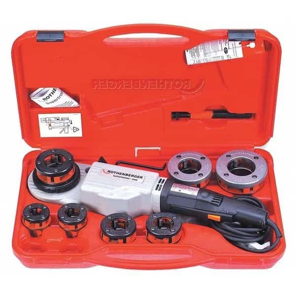 Pipe Threading Machine, 1/2" to 2", Mfr#: 71259L, ROTHENBERGER