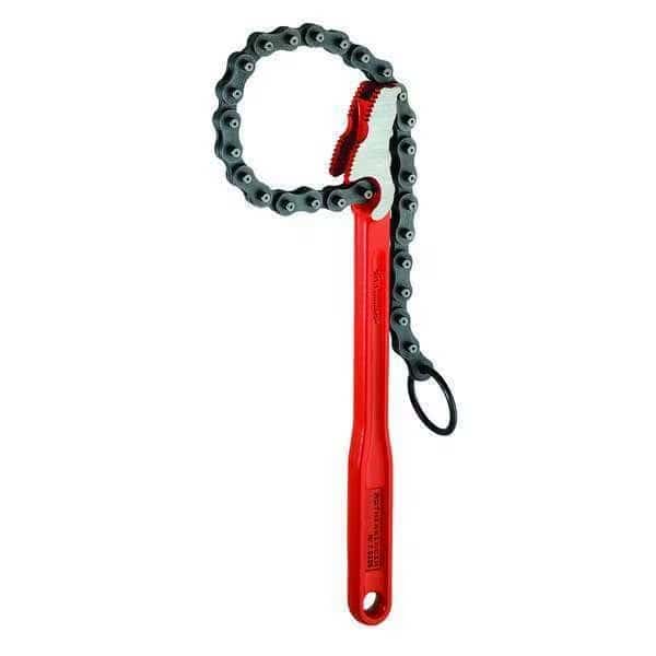 Chain Pipe Wrench, 12" Overall Length, Rothenberger, Mfr#: 70235