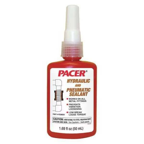 Anaerobic Hydraulic Pneumatic Sealant, 50 mL, Purple, Temp Range -65 to 300 Degrees F