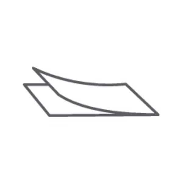 Off-White UHMW Film Stock 15 ft. L x 6" W x 0.015" Thick