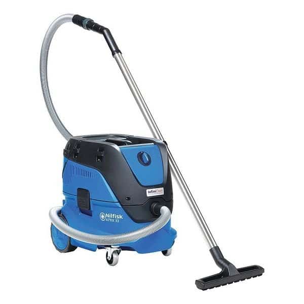 Industrial, Shop Vacuum, 8 gal, Washable PTFE, HEPA, 148 cfm, 1 1/2 hp