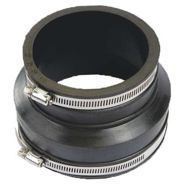 Flexible Coupling,PVC,6 x 4 in Pipe Size, Mfr#: DX1002-64, EnjoyTool select