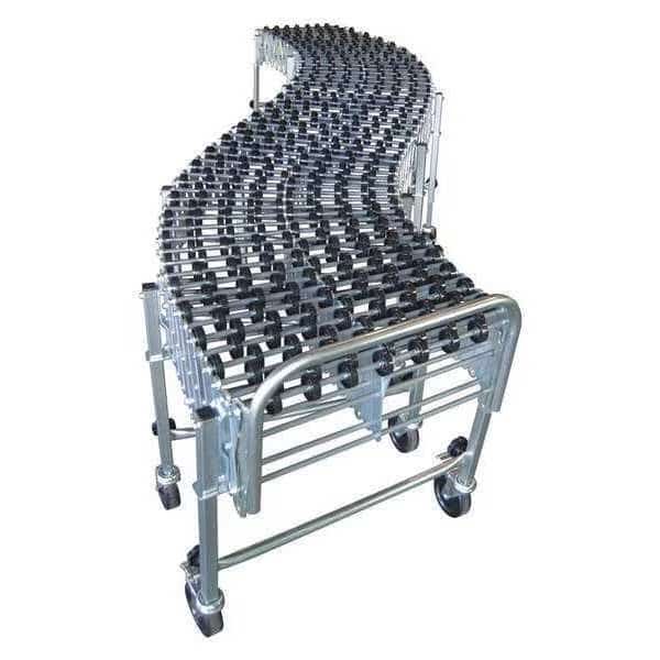 Skate Wheel Conveyor, Flexible, Polymer
