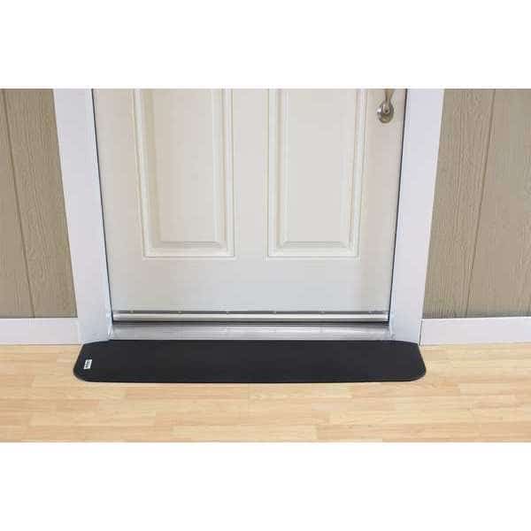 ADA Compliant Ramp, Matte, Black, 6" H
