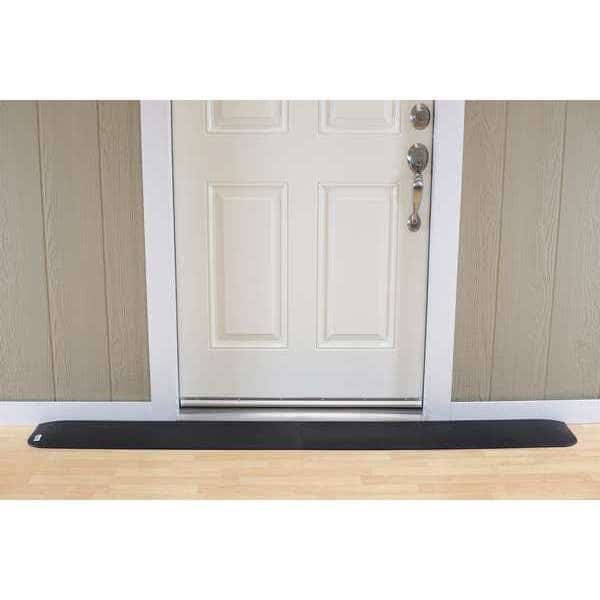 ADA Compliant Ramp, Matte, Black, 13" H