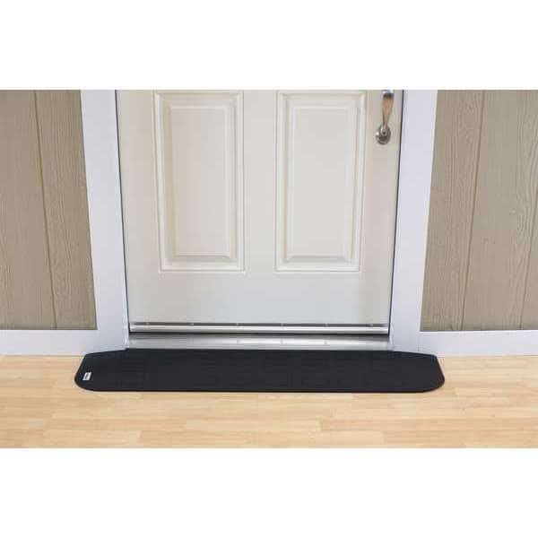 ADA Compliant Ramp, Matte, Black, 10" H