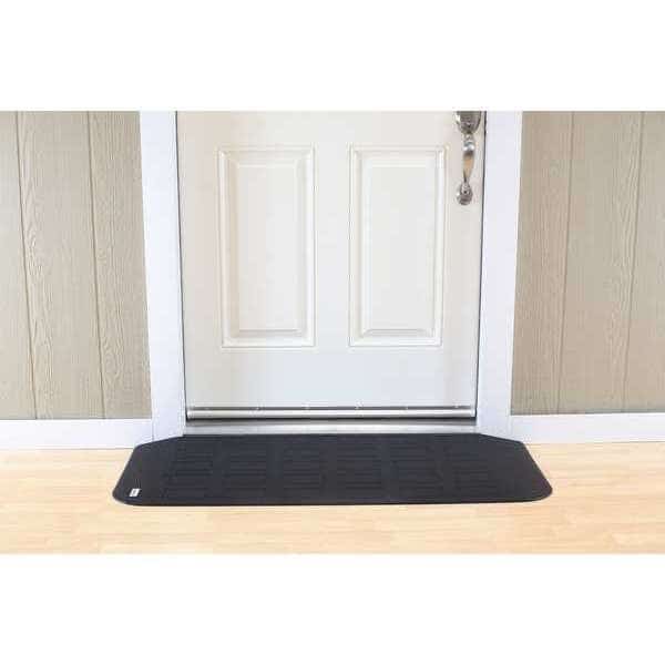 ADA Compliant Ramp, Matte, Black, 23" H, Ez Edge, Mfr#: MRAEZ1310