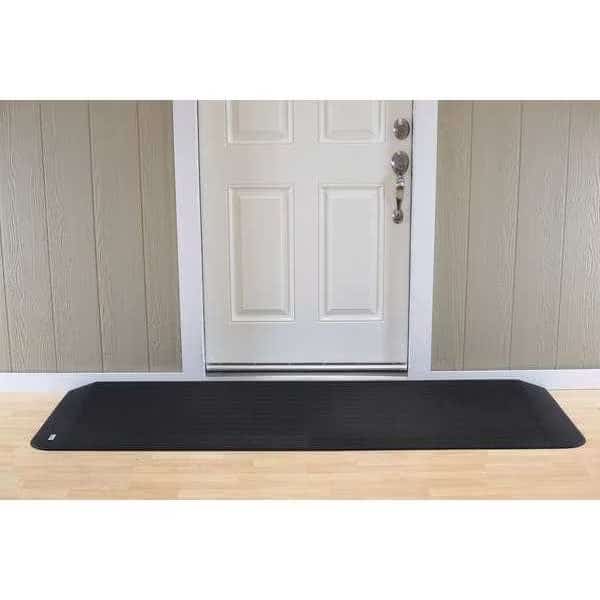 ADA Compliant Ramp, Matte, Black, 84" H