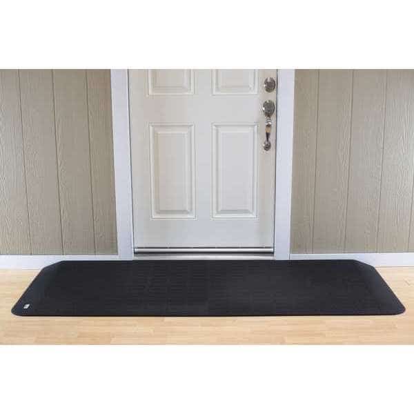 ADA Compliant Ramp, Matte, Black, 112" H