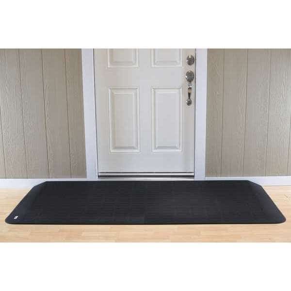 ADA Compliant Ramp, Matte, Black, 148" H