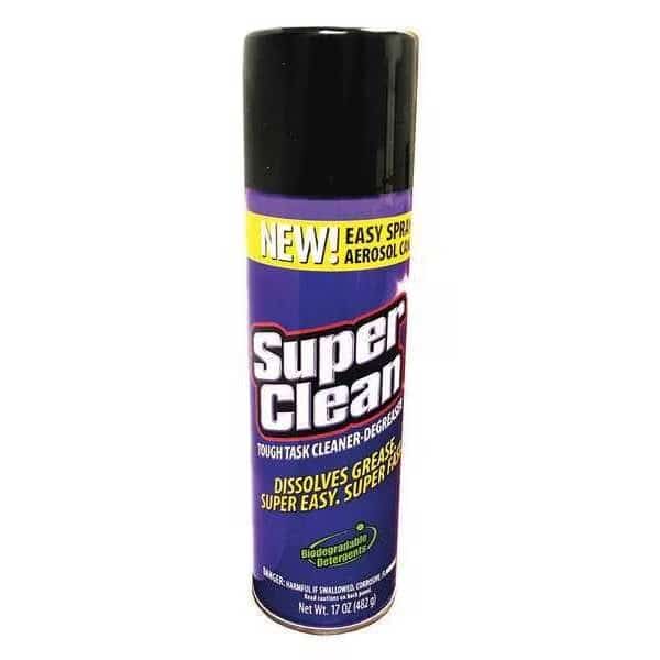 17 Oz. Cleaner-Degreaser Bottle, Clear, Aerosol