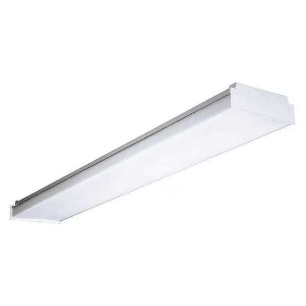 LED Wraparound Fixture, 48W, White, 48"L