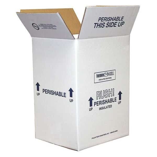 Insulated Shipping Bio Foam & Carton, 1-5 Day, PK4