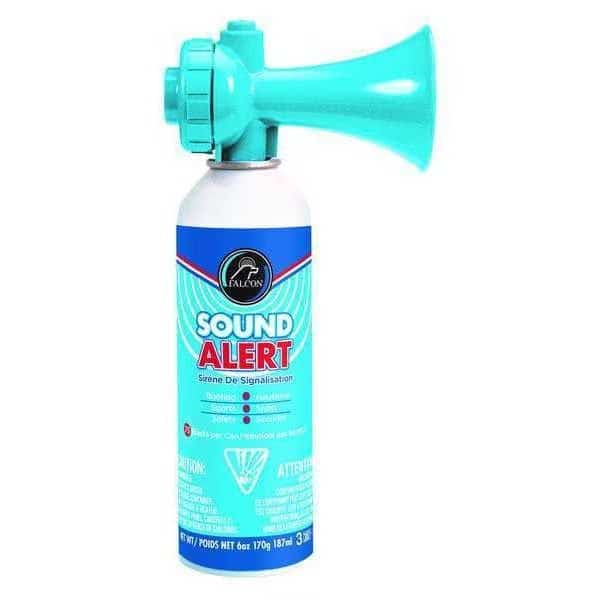 Personal Safety Horn, 120db, Plastic Horn, Height: 11 in