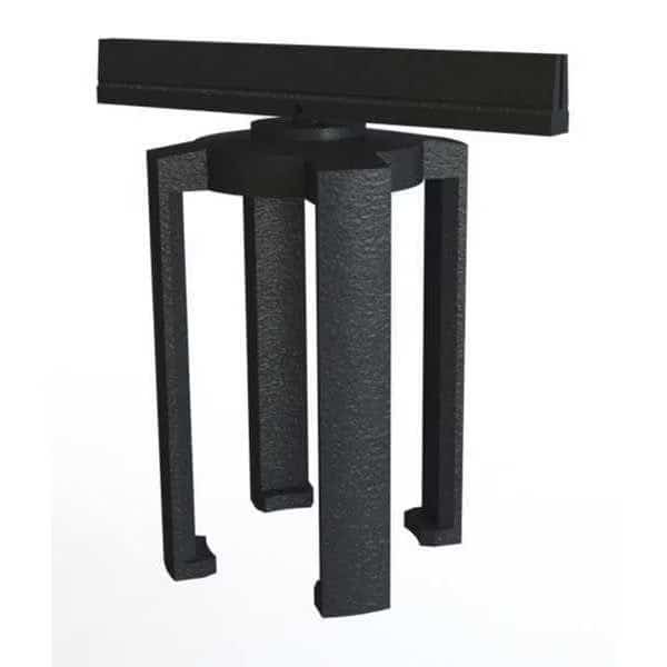 Sign Bracket, Black, 6" H