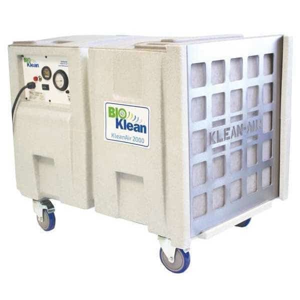 HEPA Negative Air Machine, 15 Amps, 31" H, BIOKLEAN, Mfr# GK2000