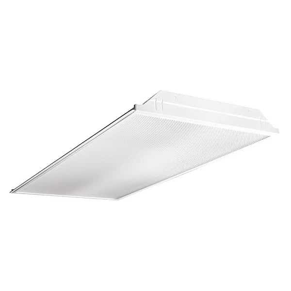 LED Recessed Troffer, 34W, 4330 lm, 4000K