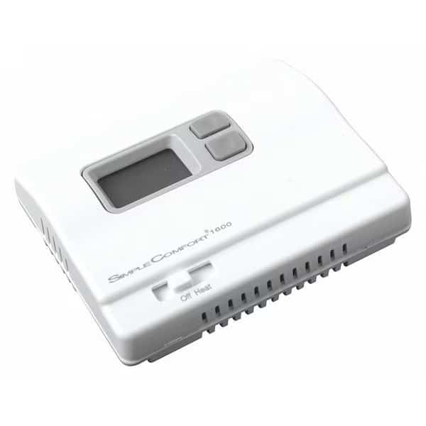 Low Voltage Thermostat,Battery,Digital, Mfr#: SC1600L, ICM
