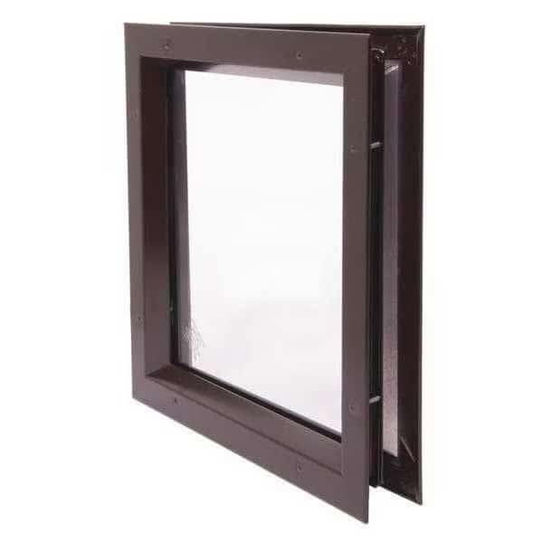 Lite Kit with Glass,Steel,35" Opening H, Mfr#: L-TG-1/4"-FRA-DKB-GT118 5"x35, NATIONAL GUARD