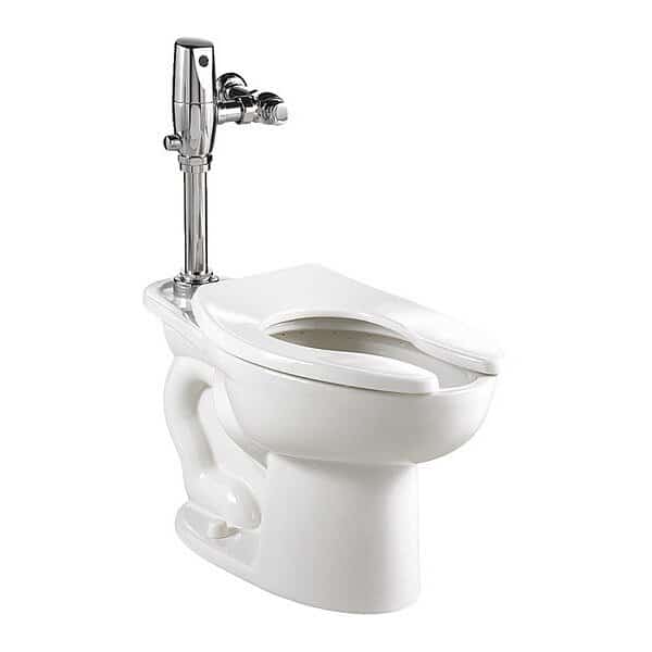 Madera DualFlushEverCleanToiletWh, 1.1 to 1.6 gpf, Flushometer Dual Flush, Floor Mount, Elongated, AMERICAN STANDARD, Mfr# 3461.576.020