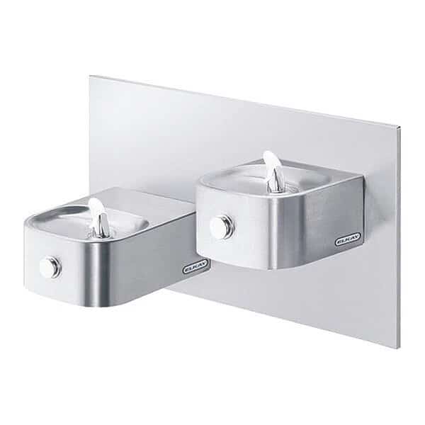 Wall Mount, Yes ADA, 2 Level Drinking Fountain