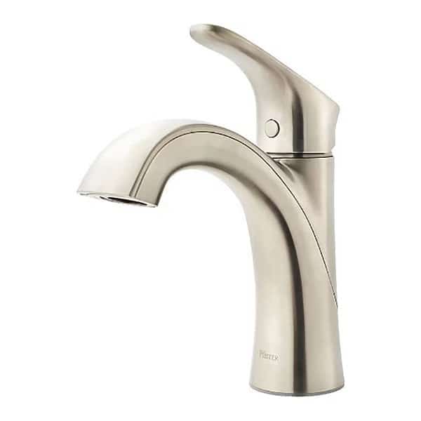 Bathroom Faucet,Sngl-Cntrl,Brushd Nickel, Mfr#: LG42-WR0K, PFISTER
