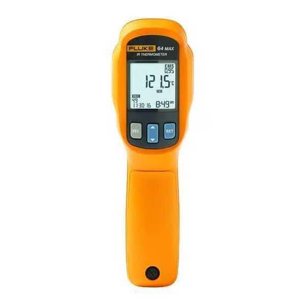 Infrared Thermometer,High/Low Alarm,LCD, Mfr#: Fluke 64 MAX, FLUKE