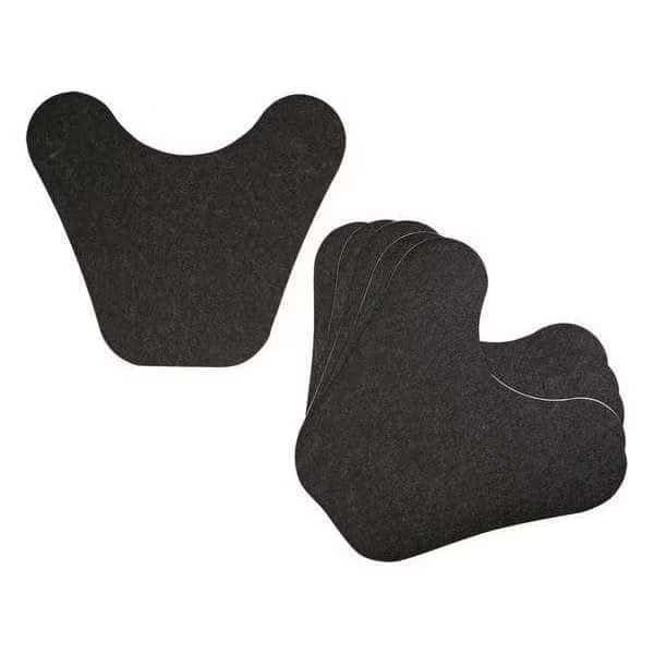 Black Toilet Floor Mat 18" W x 15-1/2" L, Pig, Mfr#: GRP7003-BK
