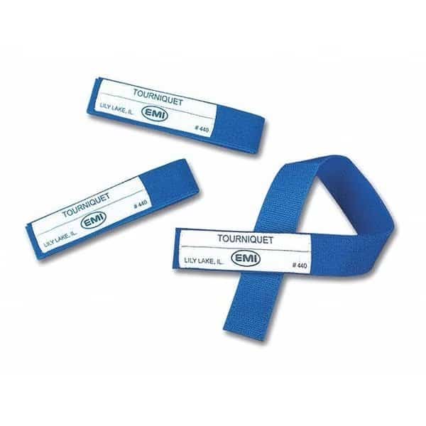 Tourniquet, Blue, 1/2" H, 15" L