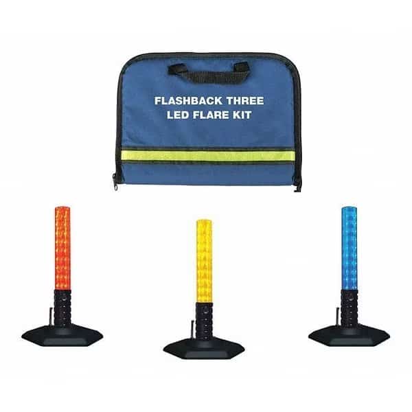 LED Safety Flare Kit,LED Red,4" H, Mfr#: 3035, EMI