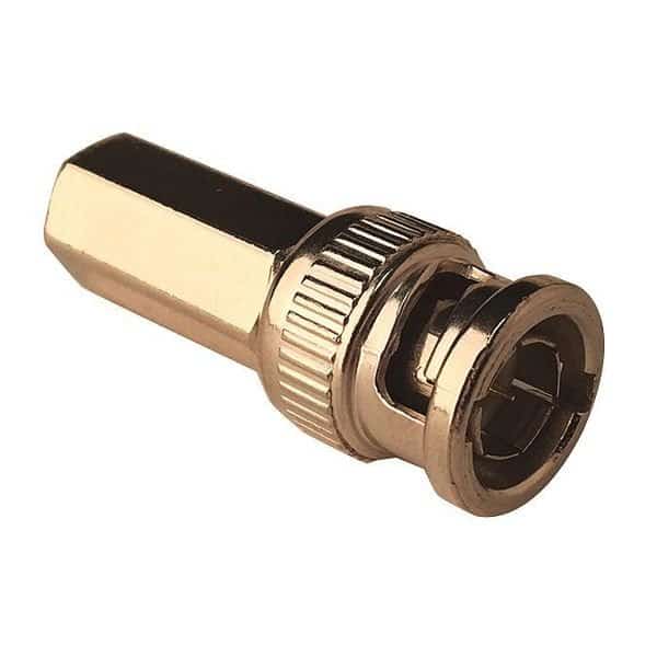 Coaxial Twist Connector, BNC Male, PK100