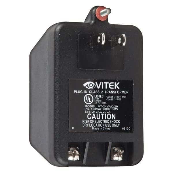 Power Supply, Output 24VAC, VA Rating 20