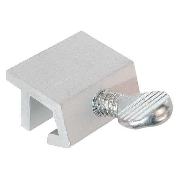Sliding Window Economy Lock in Extruded Aluminum, 1 in., Mill Finish, PK10