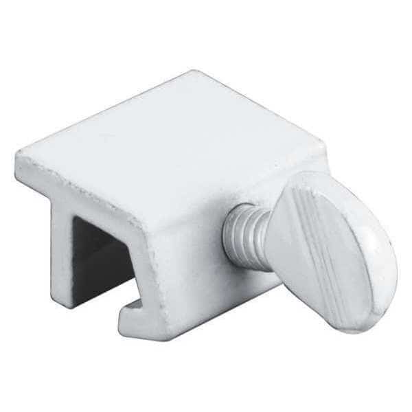 Aluminum, White Finish, Sliding Window Security Lock (4 Pack)