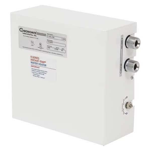 240VAC, 75 Amps, Both Electric Tankless Water Heater, CHRONOMITE LABS, Mfr# R-75L/240