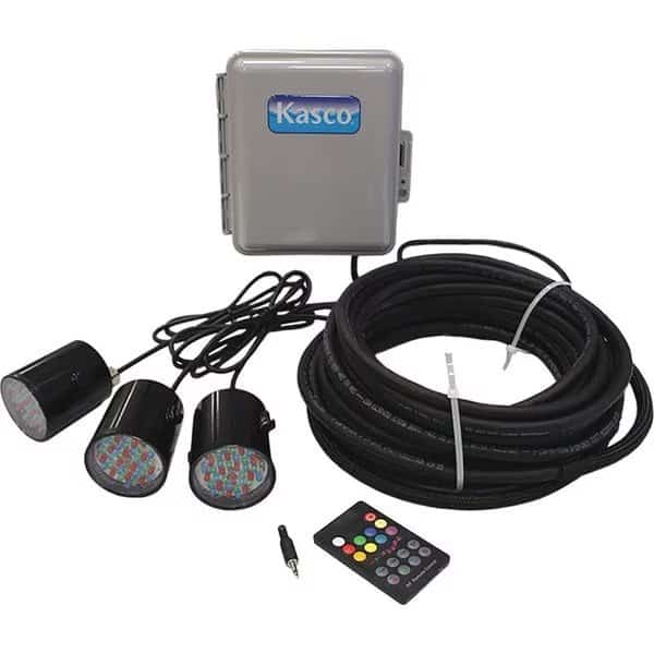 Lighting System, 3 Lamps, 5W, Cord 50 ft. L