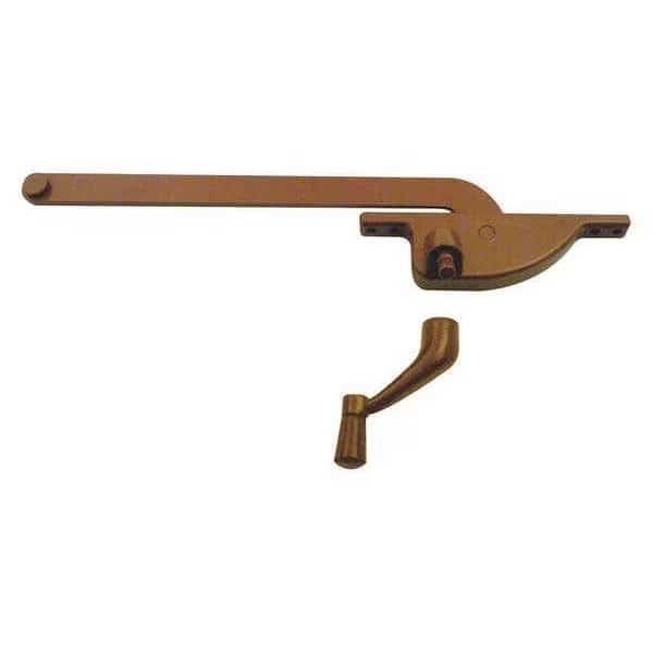 Casement Window Operator, Right Hand, Teardrop Body, Bronze, 9 in. Arm (Single Pack)