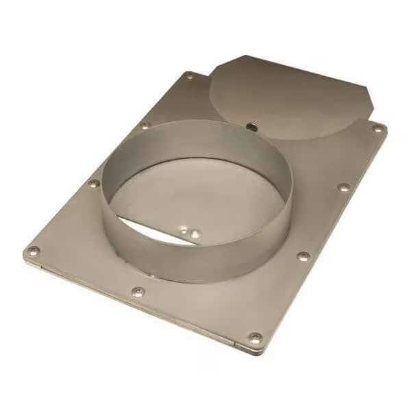 Manual Blastgate,10" Duct Sz,17" L, Mfr#: BGSS10C, AMERICAN BLOWER SUPPLY