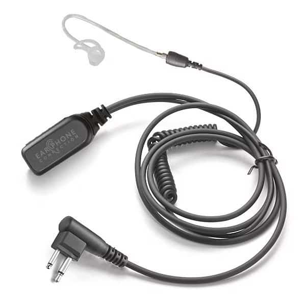 Short Tube Lapel Microphone,Black, Mfr#: EP1203, EARPHONE CONNECTION